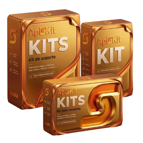 The ApisKit kits: full SaaS Kit and Support Kit